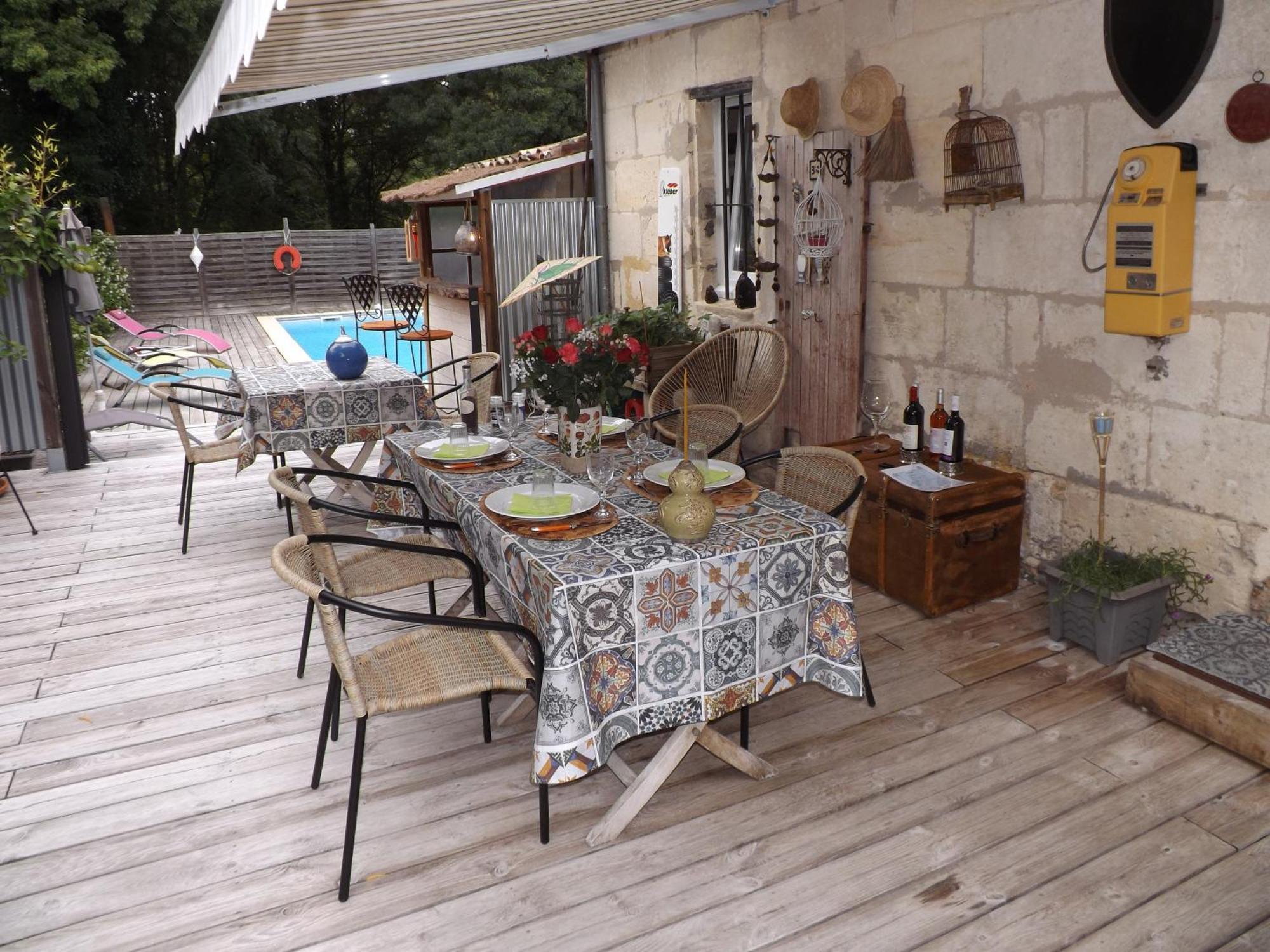 La Girondine Bed & Breakfast Galgon Exterior foto